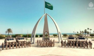 沙特高调晒出合照，解放军191步枪直指沙漠，释放不一般信号