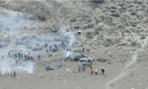 外媒：一架直升机在乞力马扎罗山坠毁，机上5人全部遇难